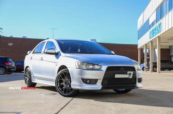 MITSUBISHI LANCER VALENCIA MATTE GUN METAL